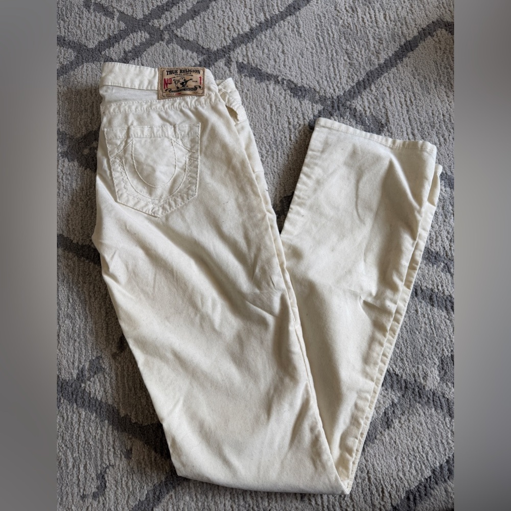 True Religion Jeans - Black, White, Dark Blue, Medium Blue - Picture 4 of 6